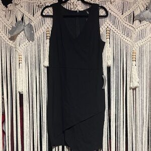 Soprano Black Asymmetrical Dress
